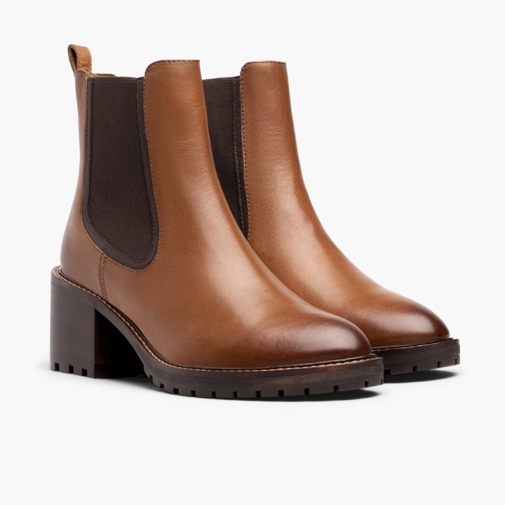 Brown Leather Chelsea boot